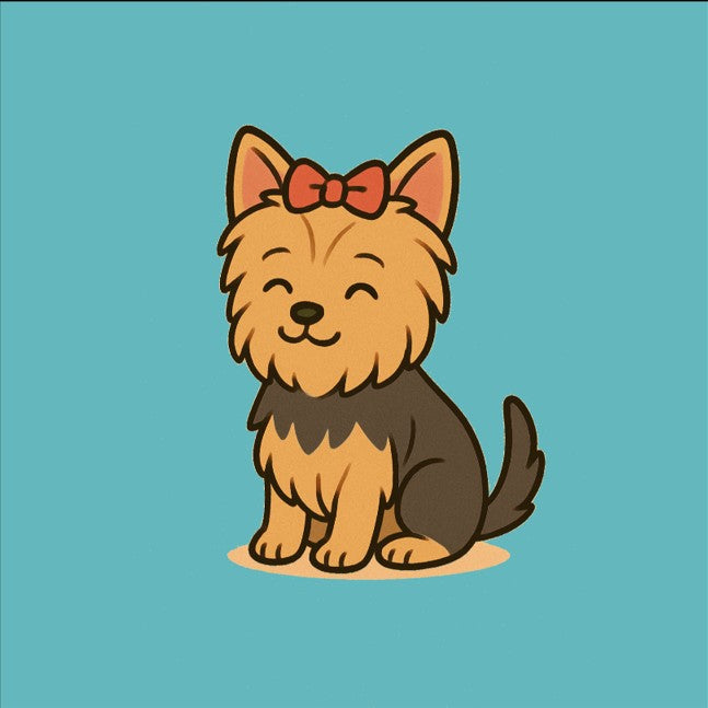 Yorkie Magnet