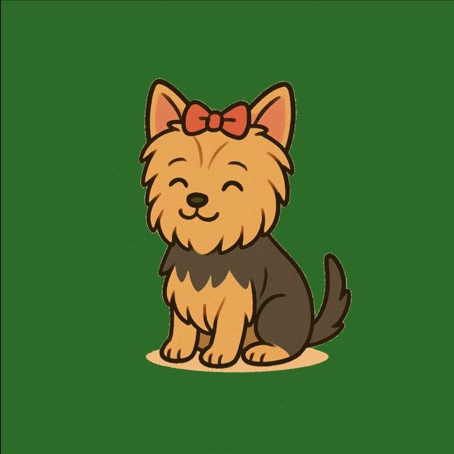 Yorkie Magnet