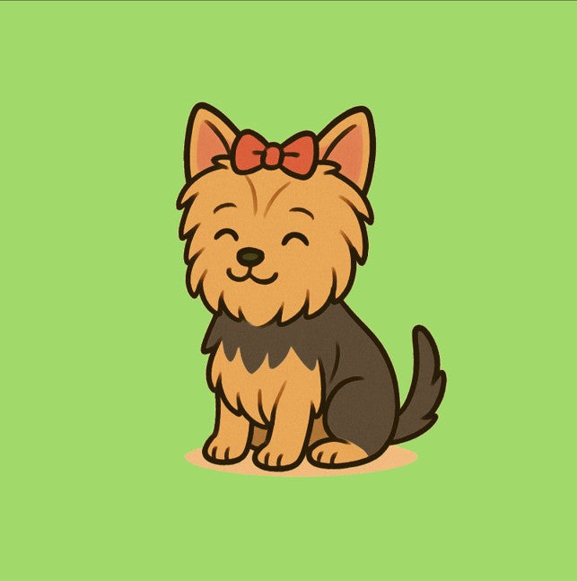Yorkie Magnet