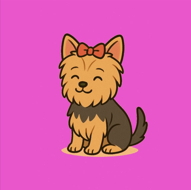 Yorkie Magnet