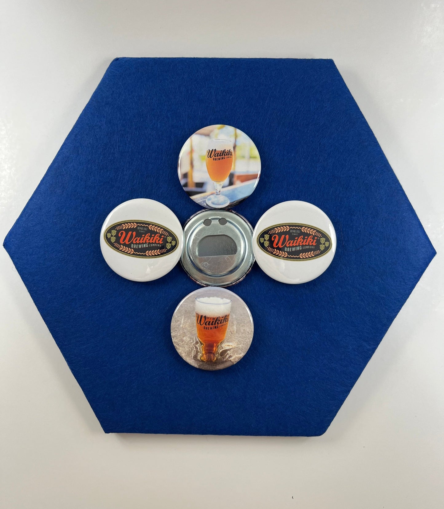 Custom Magnetic Bottle Openers  (set of 3)