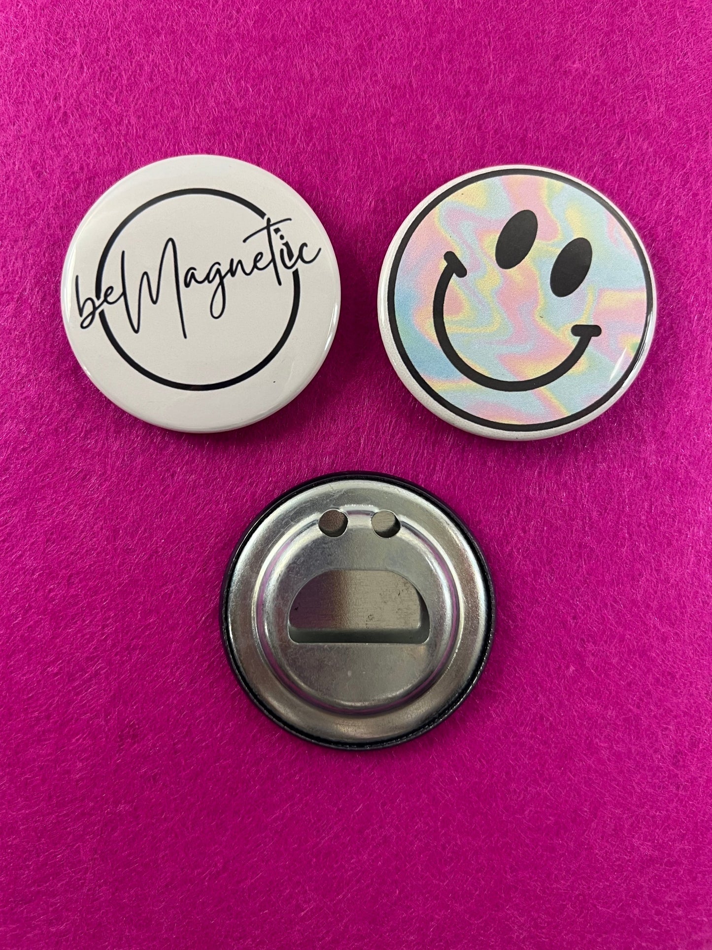 Custom Magnetic Bottle Openers  (set of 3)