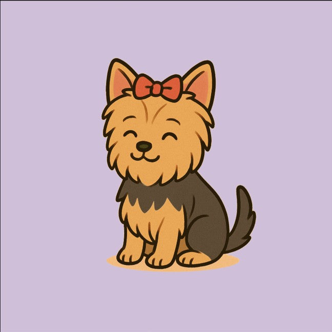 Yorkie Magnet