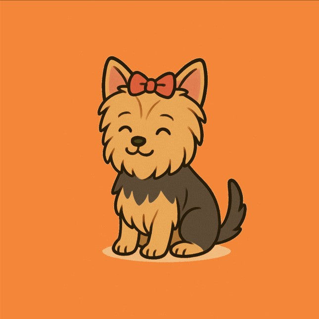 Yorkie Magnet