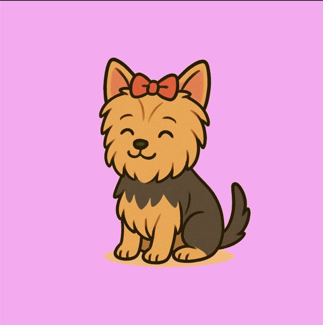 Yorkie Magnet