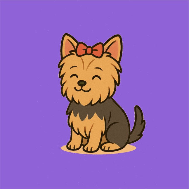 Yorkie Magnet