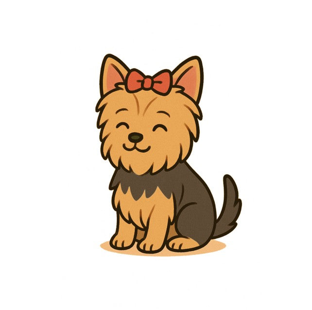 Yorkie Magnet