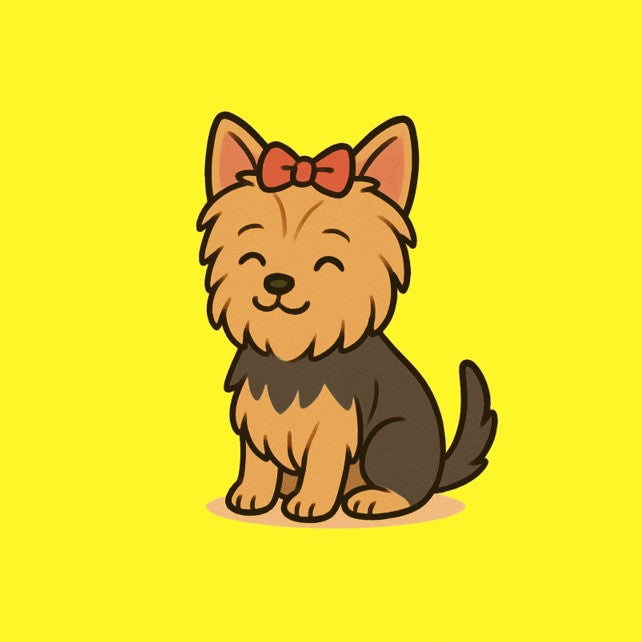 Yorkie Magnet